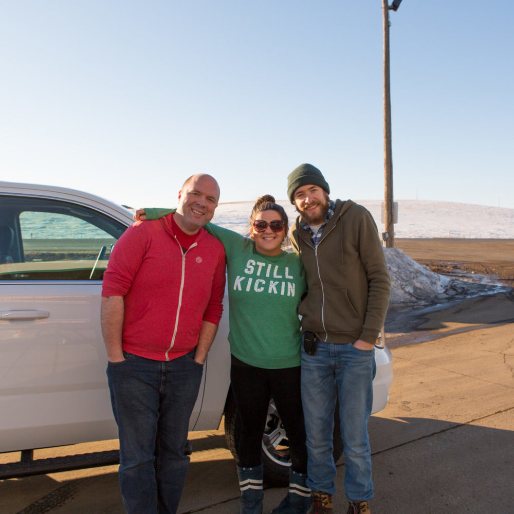  Left to Right, Hugh Weber, Kylee Leonetti, Christian Jensen. 