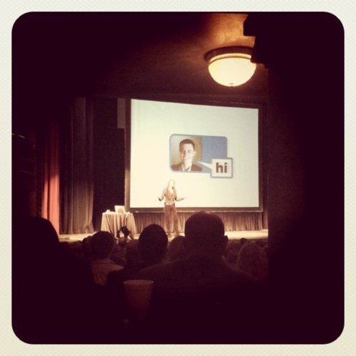 Sally Hogshead at OTA 2011
The OTA Sessions are a chance for all of us Midwesterners to shatter the  perception that creativity and thought leadership in business,  marketing, communications and education live solely on the east and west  coasts. They are a chance to hear and interact with the most innovative  and creative minds in the country. Next year’s OTA Sessions are being  held March 23, 2012 at Augustana College in Sioux Falls, SD.
OTA has become a passion that I build my year around. It’s an honor to be the founder, curator &amp; host of the event.